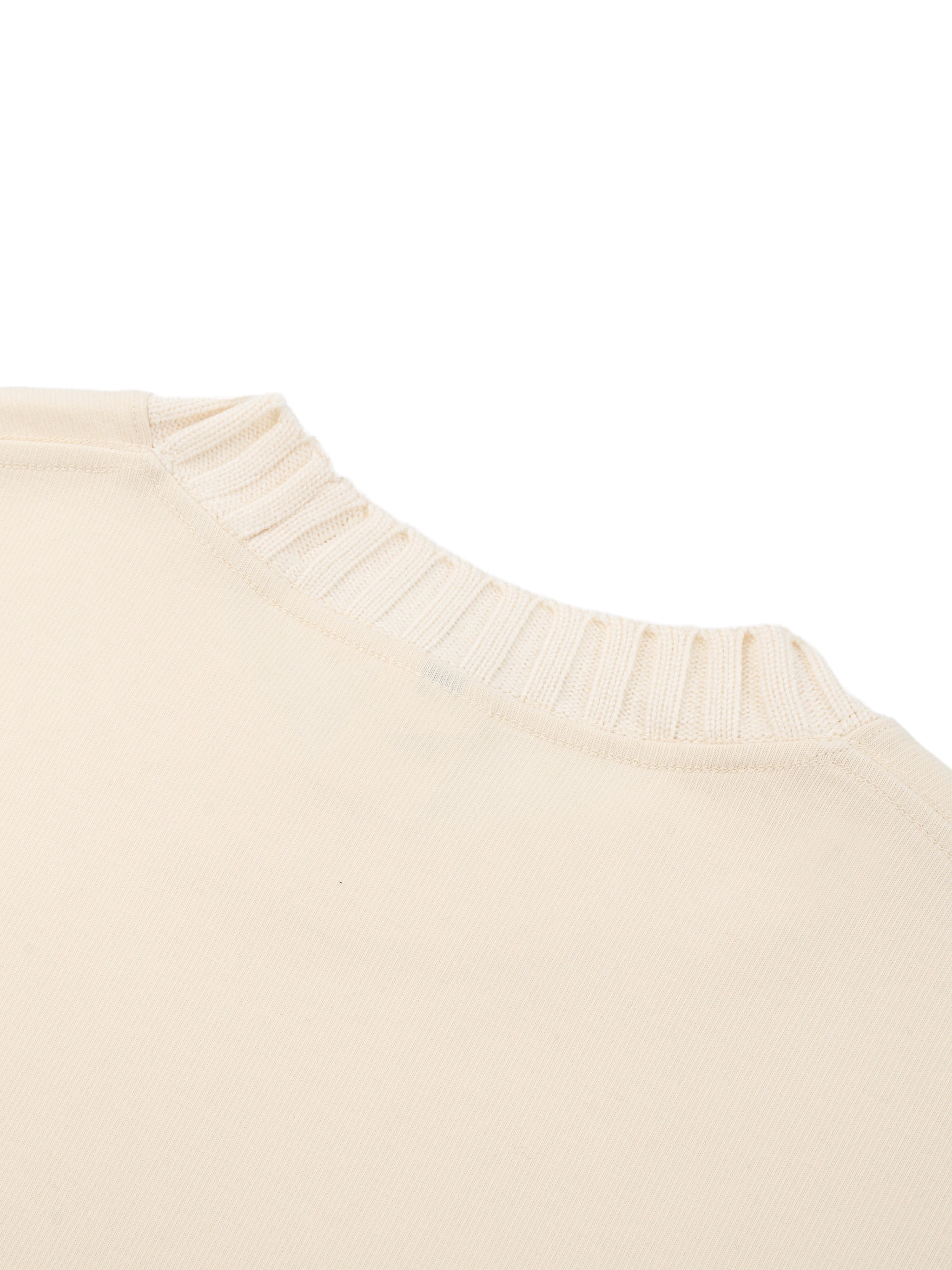 Knitted Round Neck Oversize Sweatshirt